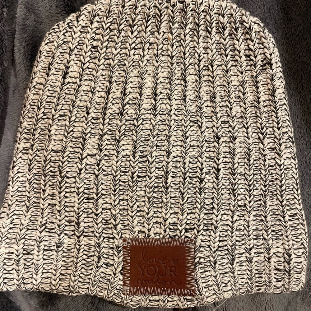 Love your melon knit beanie